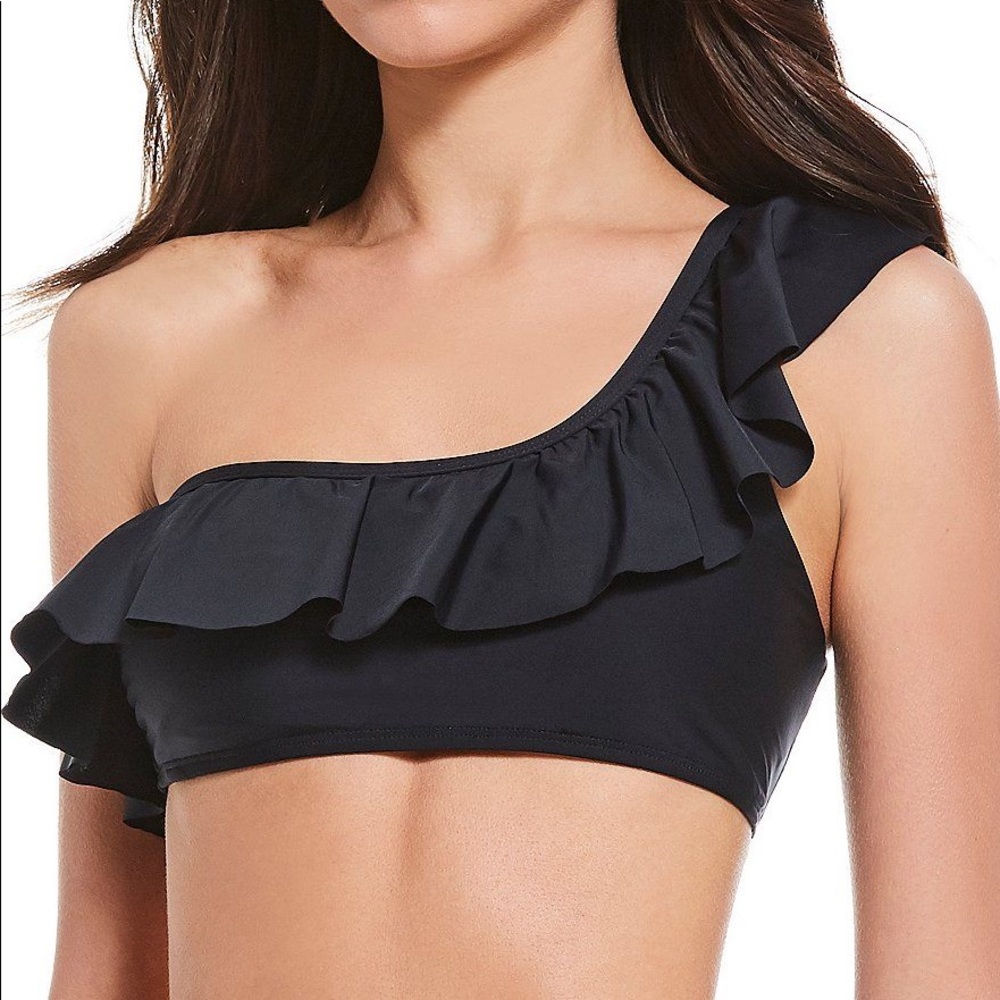 Gianni Bini One Shoulder Swim Top